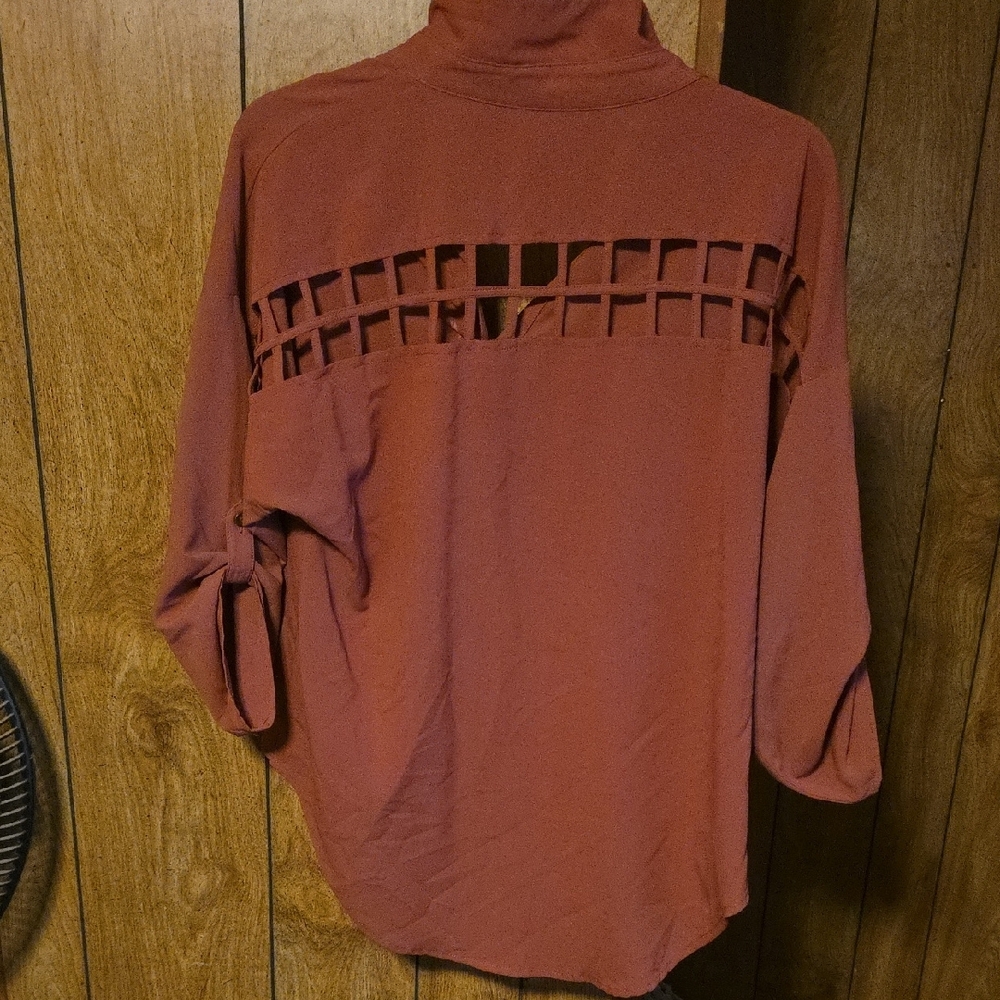 Edge Rust Button-Down Shirt - Picture 2 of 4